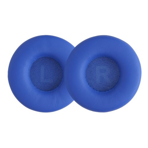 Set 2 Perne de urechi pentru casti JBL Tune 600BTNC/Tune 500BT/Tune T450BT, Kwmobile, Albastru, Piele ecologica, 52226.04