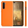 Husa OnePlus Nord, Silicon, Portocaliu, 51871.150