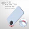 Husa Apple iPhone 12 / iPhone 12 Pro, Silicon, Albastru, 53938.58