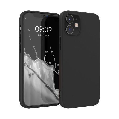Husa Apple iPhone 12 / iPhone 12 Pro, Silicon, Negru, 53938.47