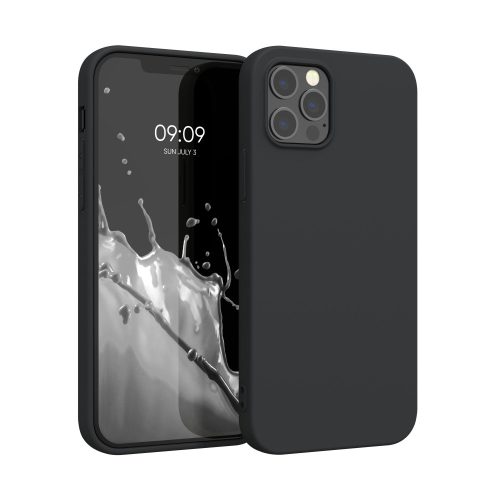 Husa Apple iPhone 12 Pro Max, Silicon, Negru, 53940.47