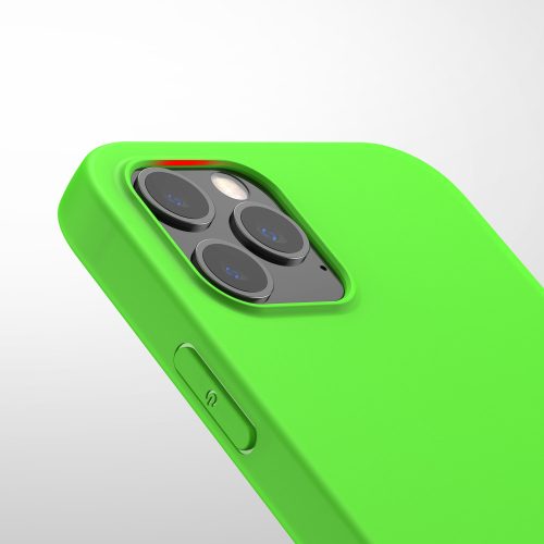 Husa Apple iPhone 12 Pro Max, Silicon, Verde, 53941.44