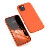Husa Apple iPhone 12 Pro Max, Silicon, Portocaliu, 53941.69