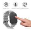 Set 2 Huse pentru Xiaomi Amazfit GTS 2 / Amazfit GTS 2e, Silicon, Transparent / Negru, 53906.02