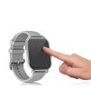 Set 2 Huse pentru Xiaomi Amazfit GTS 2 / Amazfit GTS 2e, Silicon, Transparent / Negru, 53906.02