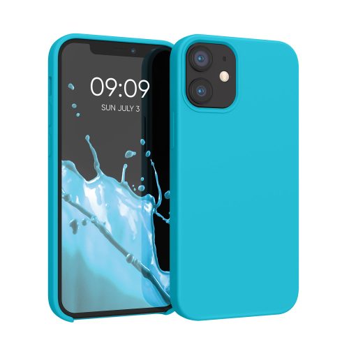 Husa Apple iPhone 12 Mini, Silicon, Albastru, 52640.205