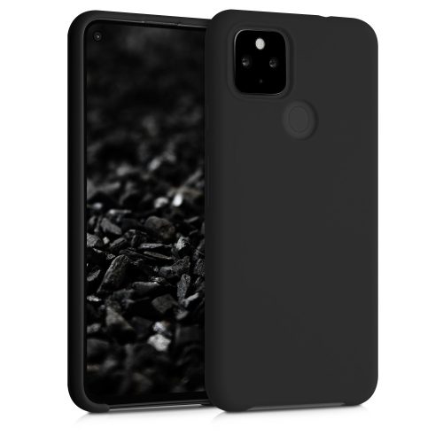 Husa Google Pixel 4a 5G, Silicon, Negru, 53932.01