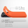 Husa Apple iPhone 12 / iPhone 12 Pro, Silicon, Portocaliu, 53939.69