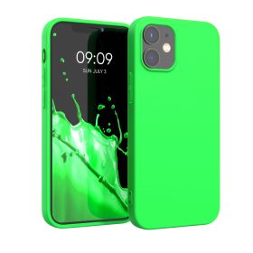 Husa Apple iPhone 12 / iPhone 12 Pro, Silicon, Verde, 53939.44
