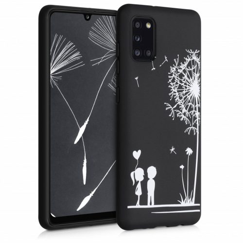 Husa Samsung Galaxy A31, Silicon, Alb, 52939.03