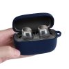 Husa pentru casti JBL Live 300TWS, Kwmobile, Albastru, Silicon, 53956.17