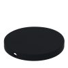 Husa de protectie pentru incarcator Apple MagSafe Charger Pad, Kwmobile, Negru, Silicon, 53964.01