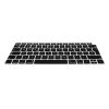 Husa pentru tastatura Apple MacBook Air 13.3" (2018-2020), Kwmobile, Negru, Silicon, 53986.01