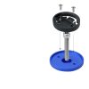 Suport bicicleta pentru gps Garmin Bryton Rider/CatEye/Edge, Kwmobile, Negru/Albastru, Metal, 47556.04