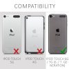 Husa pentru Apple iPod Touch 6th/iPod Touch 7th, Kwmobile, Verde, Silicon, 50528.207
