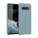 Husa Samsung Galaxy S10, Silicon, Albastru, 47732.206