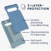 Husa Samsung Galaxy S10, Silicon, Albastru, 47732.206