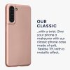 Husa Samsung Galaxy S21, Silicon, Rose Gold, 54057.31