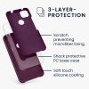 Husa Google Pixel 4a, Silicon, Violet, 52549.187