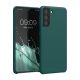 Husa Samsung Galaxy S21, Silicon, Verde, 54056.184