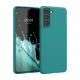 Husa Samsung Galaxy S21, Silicon, Verde, 54055.57