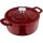 Oala din fonta antiaderenta Navaris pentru Plite/Cuptoare - 24cm - 3,5L - Rosu inchis, 48777.01.20