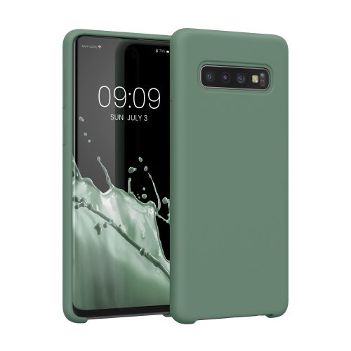Husa Samsung Galaxy S10, Silicon, Verde, 47732.166