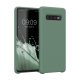 Husa Samsung Galaxy S10, Silicon, Verde, 47732.166