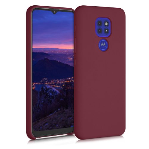 Husa Motorola Moto G9 Play / Moto E7 Plus, Silicon, Rosu, 53403.209