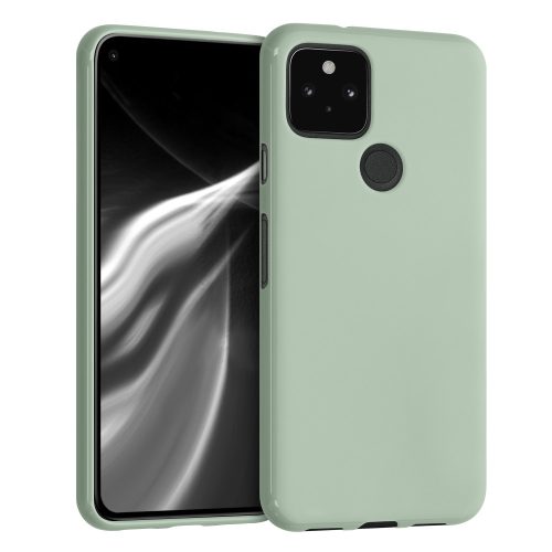 Husa Google Pixel 5, Silicon, Verde, 51722.172