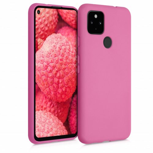 Husa Google Pixel 4a 5G, Silicon, Roz, 51727.163