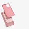 Husa Apple iPhone 12 Mini, Silicon, Roz, 52640.193