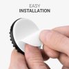 Set 4 Placute anti-vibratii pentru echipamente audio, Kwmobile, Negru, Silicon, 54145.01