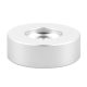 Adaptor central pentru vinyl 45 rpm 7 inch, Kwmobile, Argintiu, Aluminiu, 54141.01