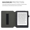 Husa pentru Kobo Aura H2O Edition 2, Textil, Gri, kwmobile, 54137.19
