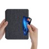 Husa pentru Kobo Aura H2O Edition 2, Textil, Gri, kwmobile, 54137.19