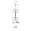 Protrector pentru platoul de discuri, Kwmobile, Alb, Plastic, 54144.01