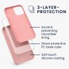 Husa Apple iPhone 12 Pro Max, Silicon, Roz, 52644.193