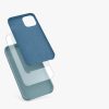 Husa Apple iPhone 12 Mini, Silicon, Albastru, 52640.207