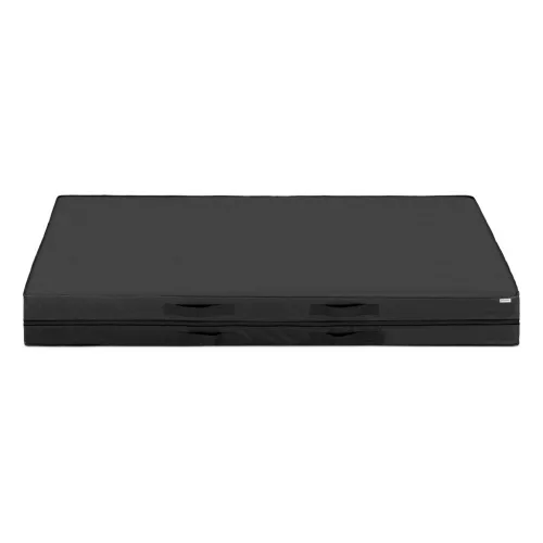 Protectie saltea Navaris, 80x200x25 cm, depozitare si transport, 4 manere, negru, polipropilena