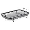 Tava de gratar cuptor Navaris, din otel inoxidabil, cu strat antiaderent, 51500.02