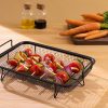 Tava de gratar cuptor Navaris, din otel inoxidabil, cu strat antiaderent, 51500.02