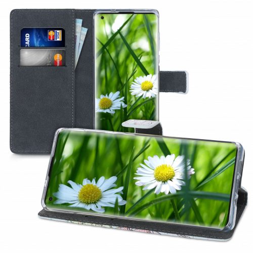 Husa Motorola Edge, Piele ecologica, Multicolor, 52760.03