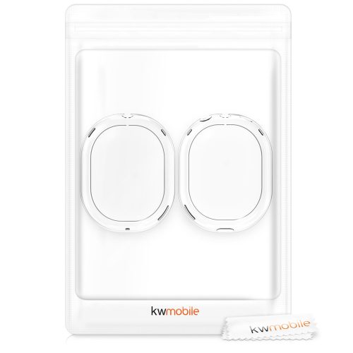 Husa pentru casti Apple AirPods Max, Kwmobile, Transparent, Silicon, 54208.03