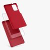 Husa Samsung Galaxy S20 FE, Silicon, Rosu, 53605.208