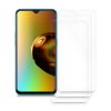 Set 3 Folii de protectie pentru Samsung Galaxy A12, kwmobile, Fata, Transparenta, 54211.1