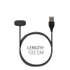 Cablu de incarcare USB pentru Xiaomi Amazfit GTS 2e / Amazfit GTR 2e / Amazfit GTS 2 Mini, Negru, 54209.01