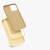 Husa Apple iPhone 12 Pro Max, Silicon, Galben, 52644.158
