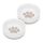 Set 2 Boluri din portelan pentru pisici Navaris, 400 ml, Maro, 48520.02.10