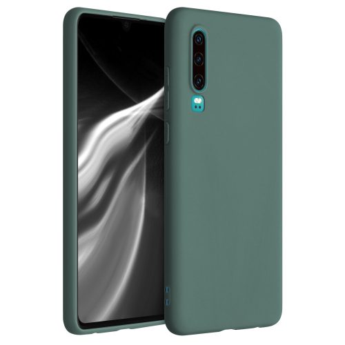 Husa Huawei P30, Silicon, Verde, 47410.171